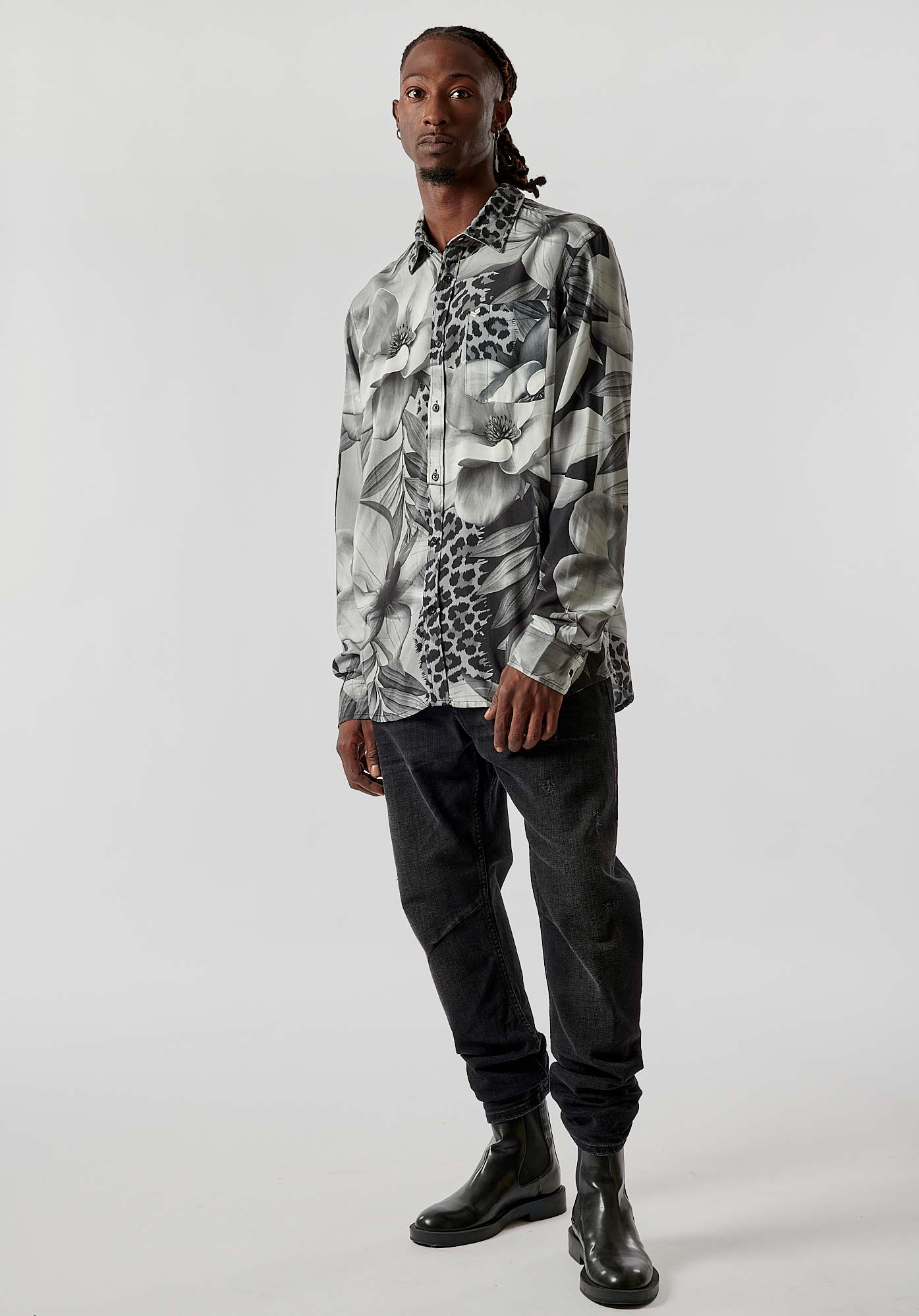 CADIX  Chemise imprimée Homme
