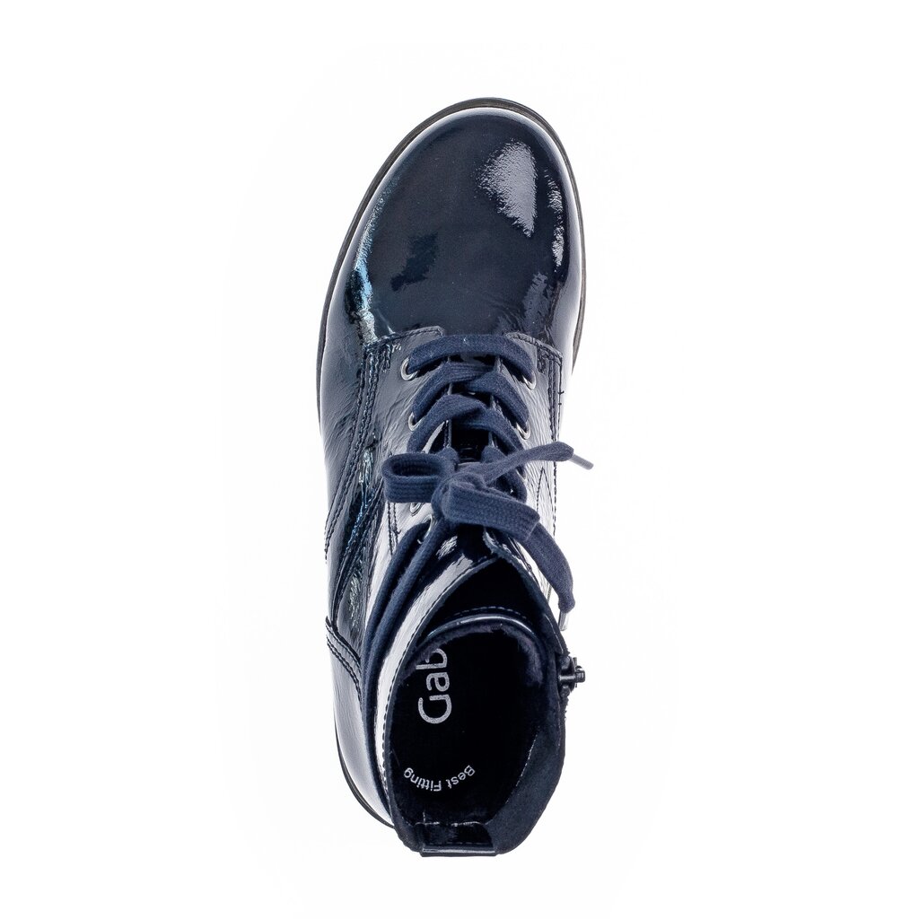 Gabor fashion Schnürstiefelette blau