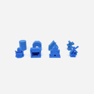 5 Faction Building Token Set for Scythe - 60 pieces