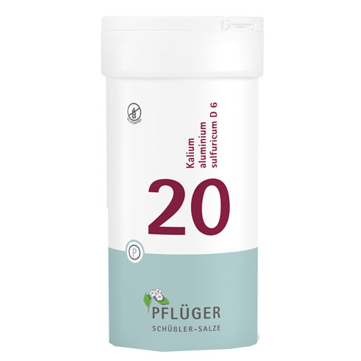 BIOCHEMIE Pflüger 20 Kalium alumin.sulfur.D 6 Tab.  400 St  Tabletten
