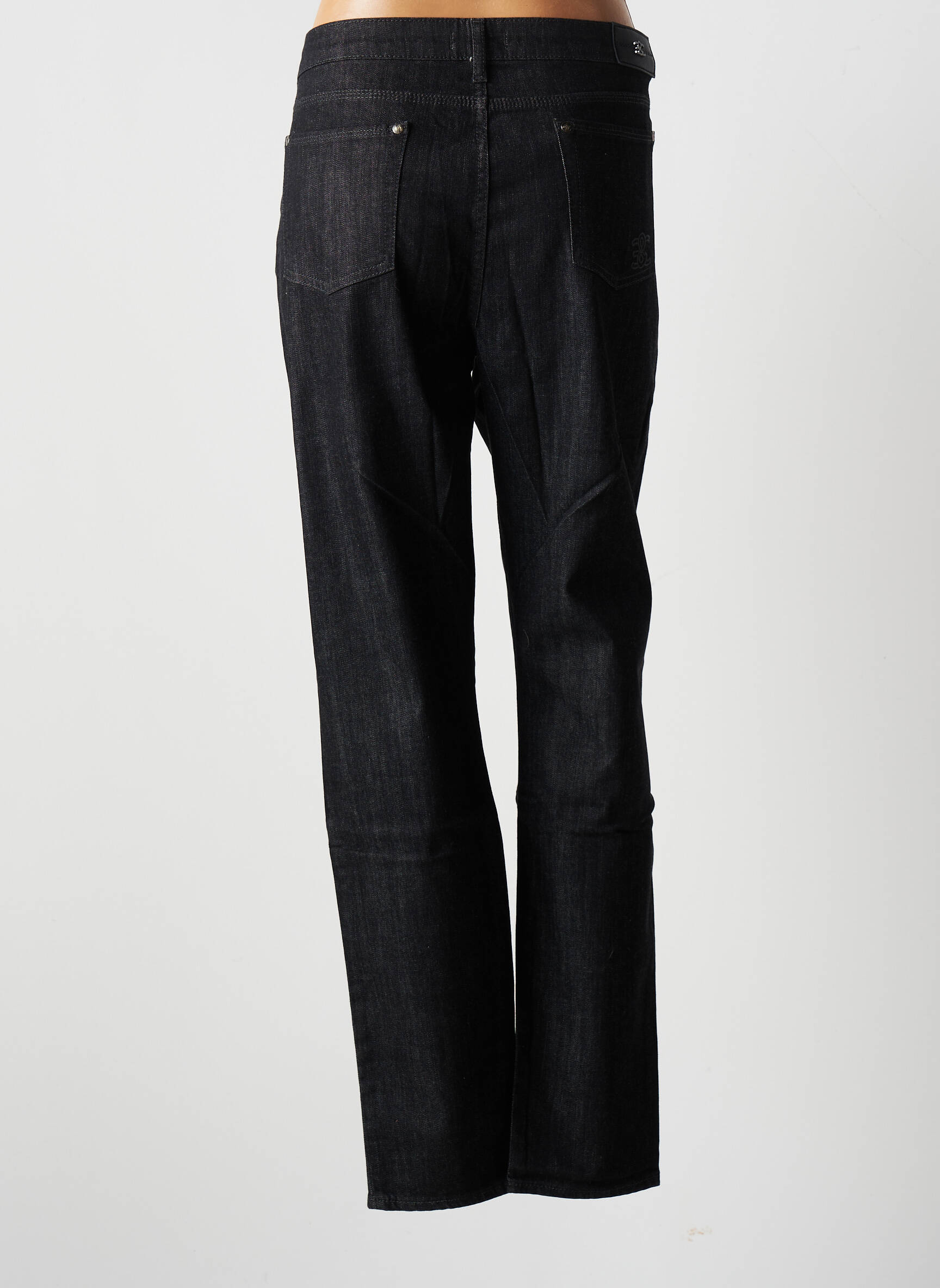 Emma Caro Jeans Coupe Droite Femme couleur noir