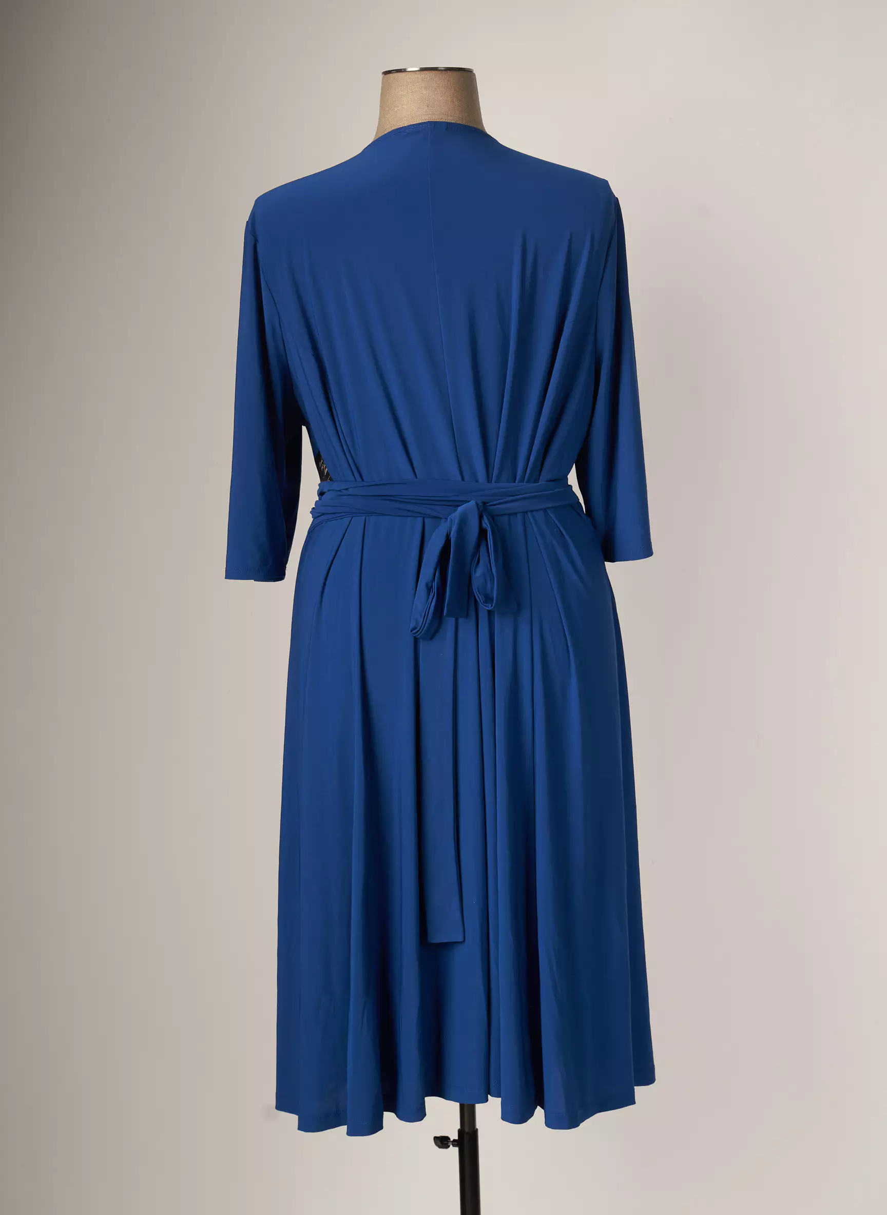 Kiyonna Robes Mi Longues Femme couleur bleu