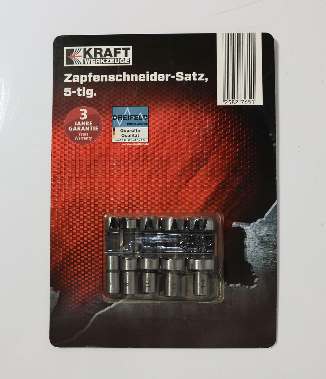 Kraft Werkzeuge Zapfenschneidersatz - 5tlg.