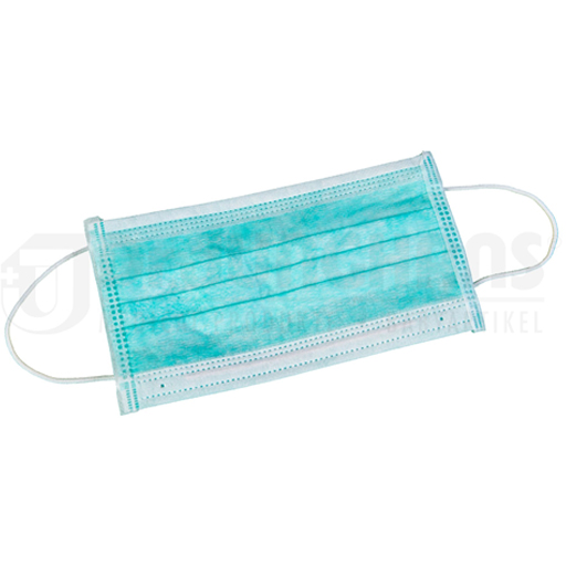 MUNDSCHUTZ M.GUMMIBAND grün  50 St