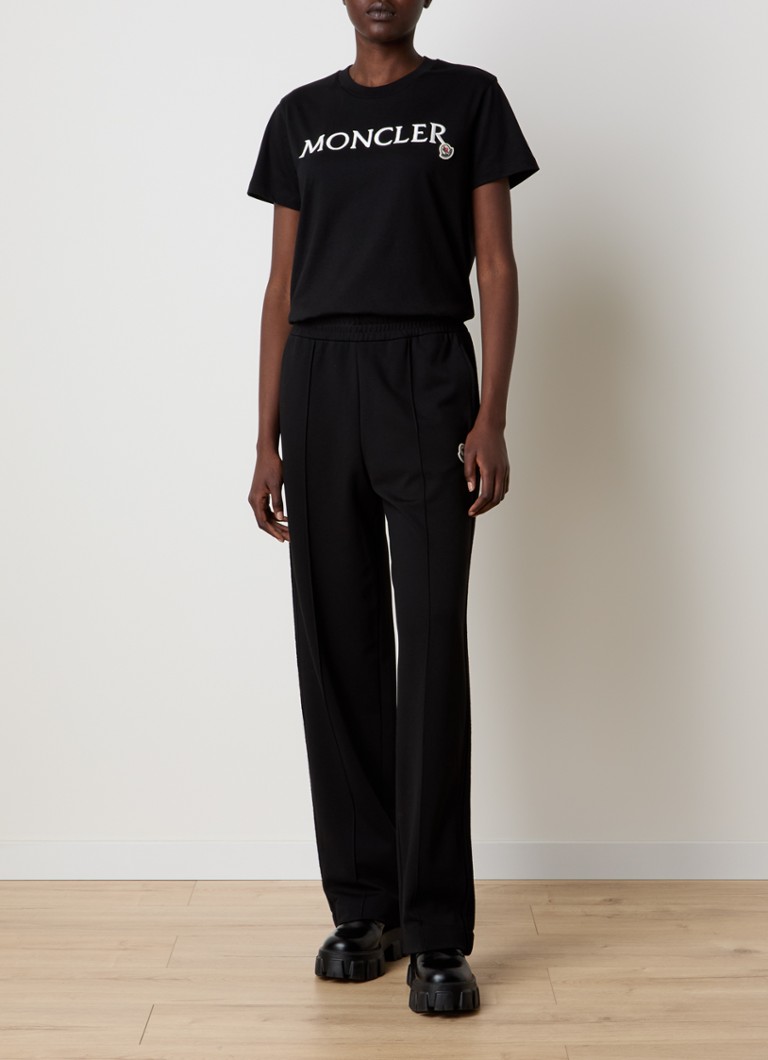 T-shirt Moncler con logo ricamato