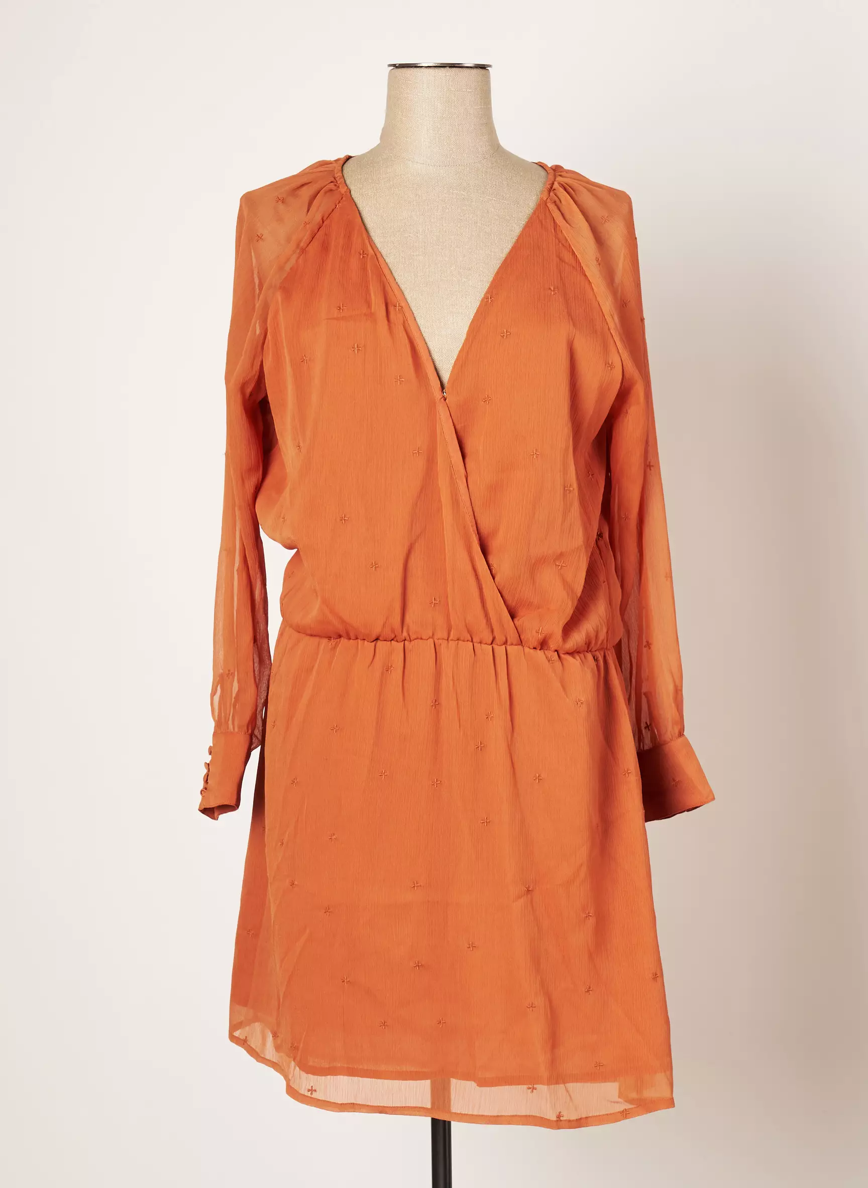 Swildens Robes Mi Longues Femme couleur marron