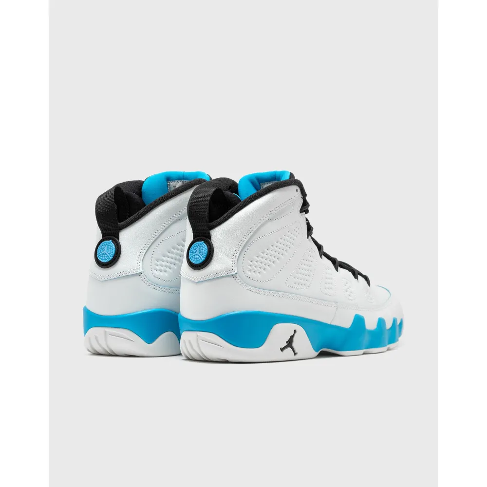 NIKE JORDAN 9 Retro Blue Powder FQ8992 101 / weiss