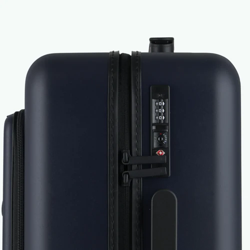 CDG 4-wheel hard-shell suitcase, Hoi An navy blue pouch