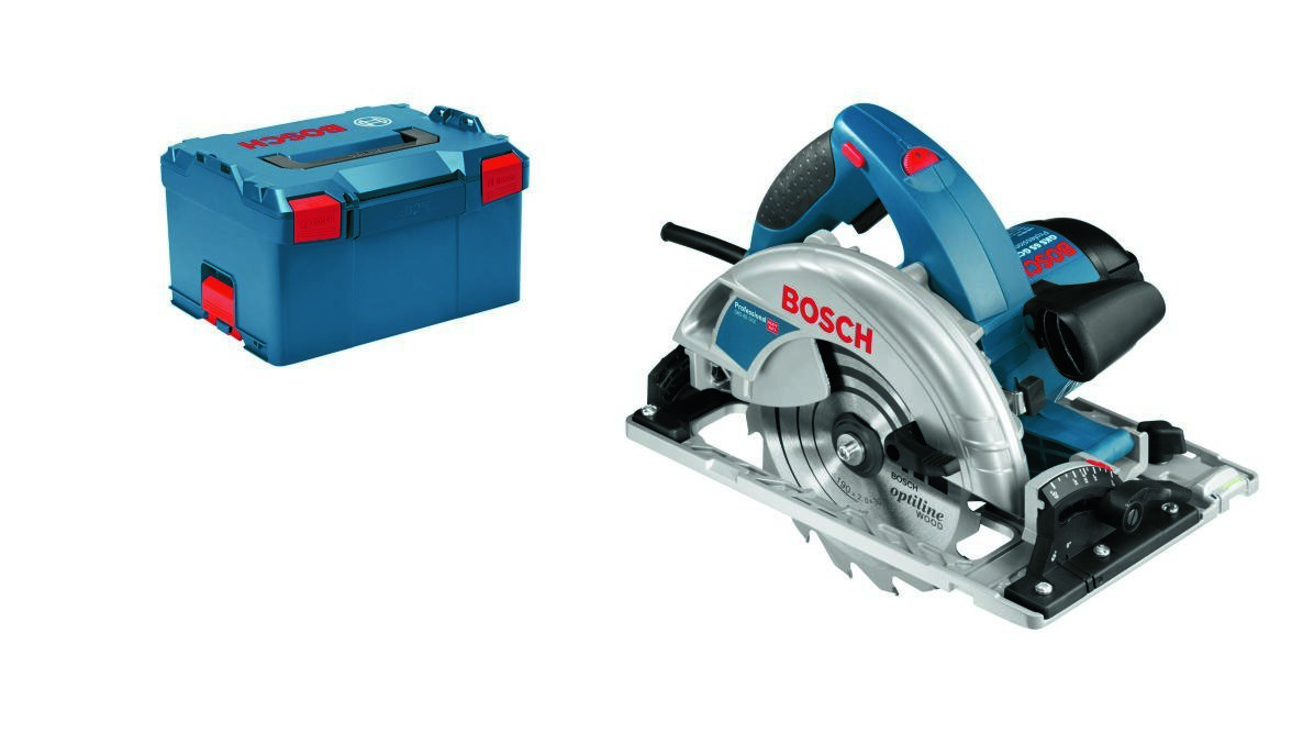 Bosch plavi 0615990M93 GKS 65 GCE set kružnih pila + list kružne pile FSN 1400 u L-kutiji