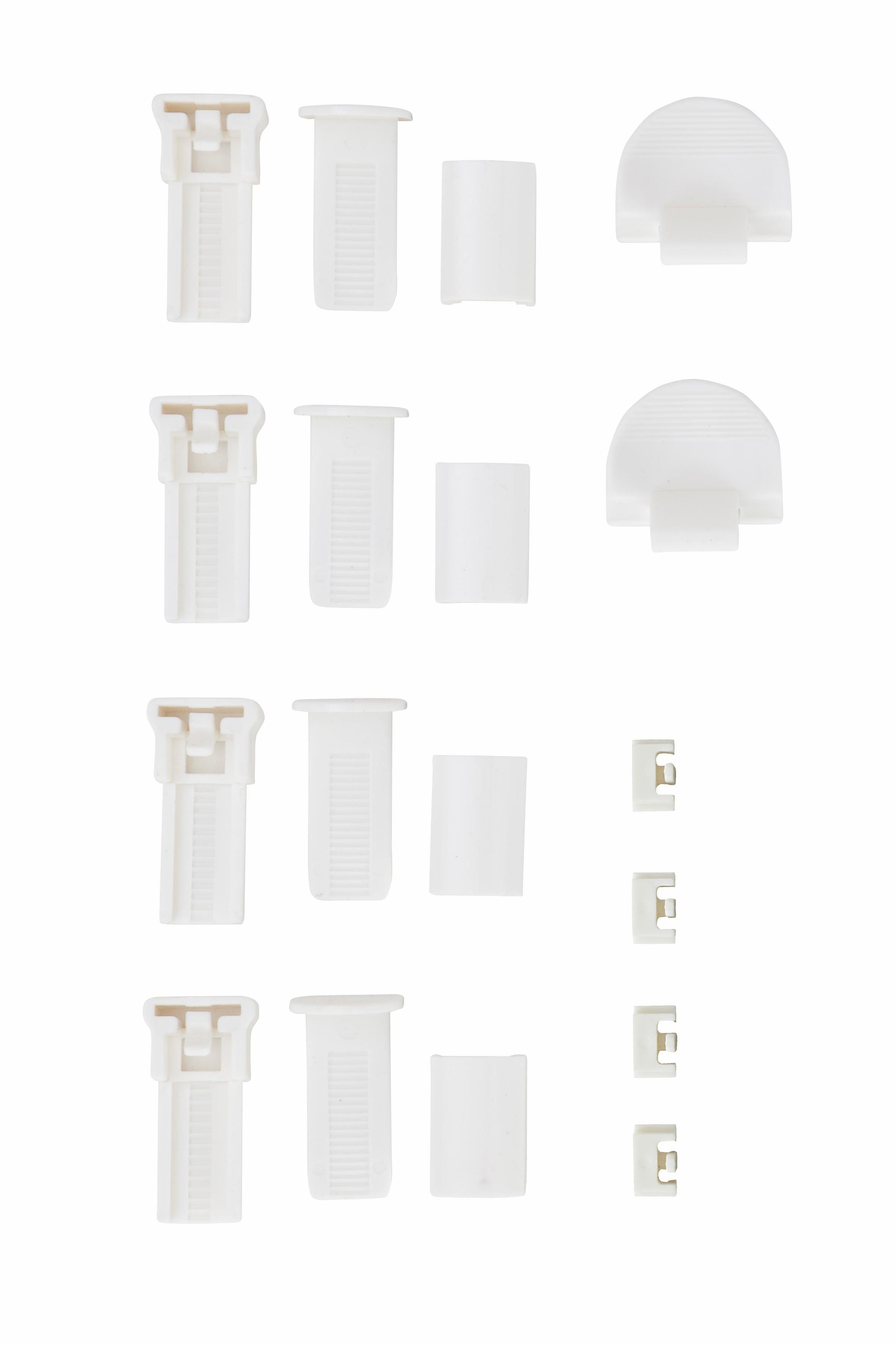 Klemmträger Montagezubehör-Set, my home, Plissees, (Set, 4-tlg), für Plissee