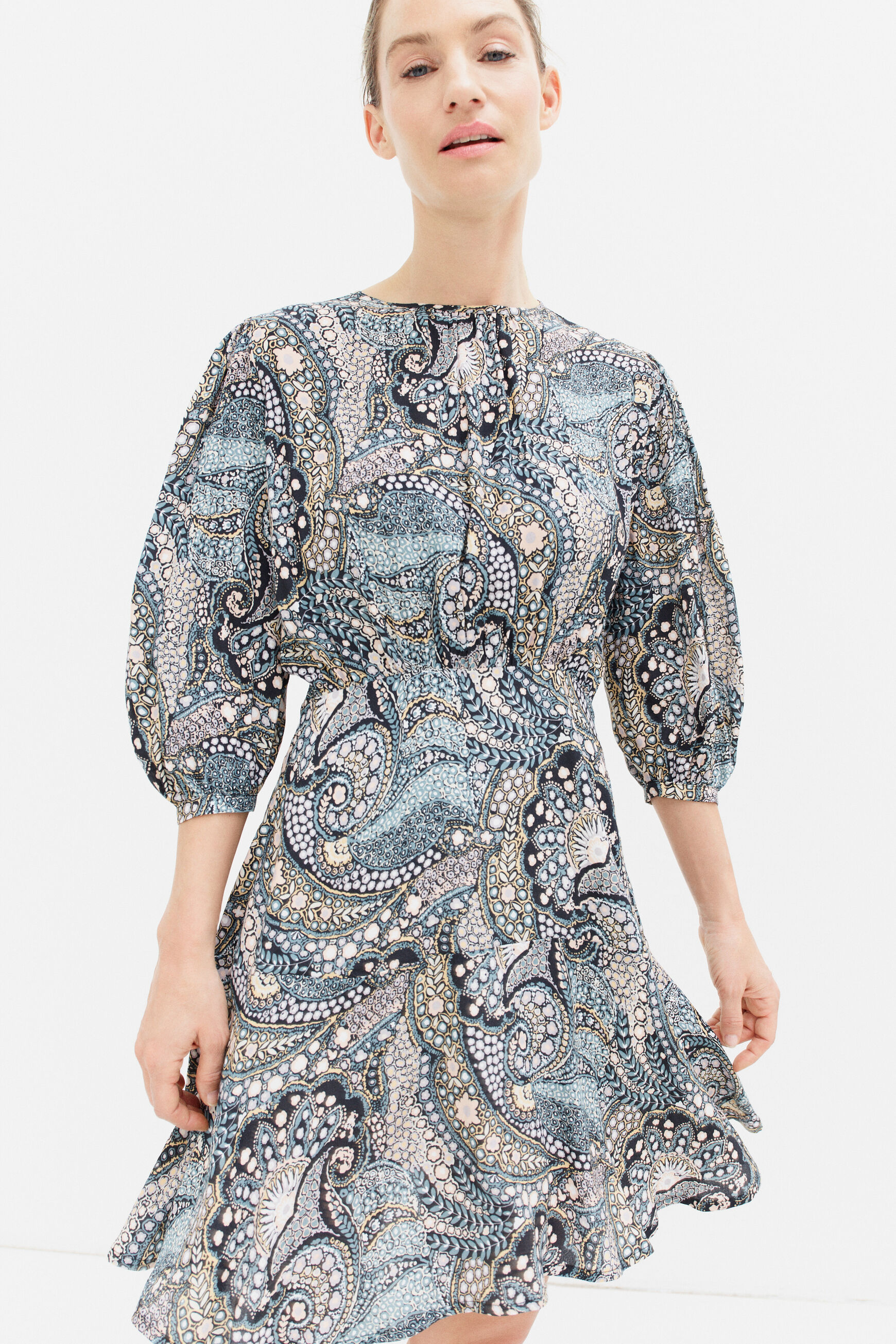 robe poppy noir femme