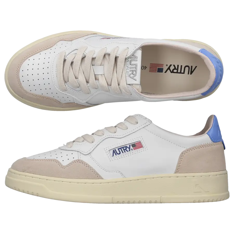 Autry - Sneaker low MEDALIST Kalbsleder - weiß