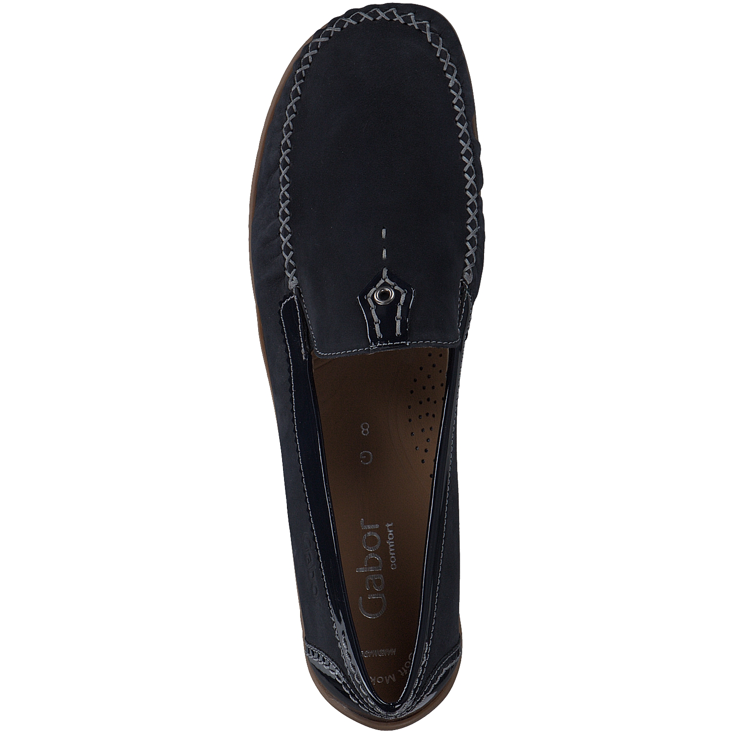 Gabor Comfort 46.090, Mokassins, Damen, Blau