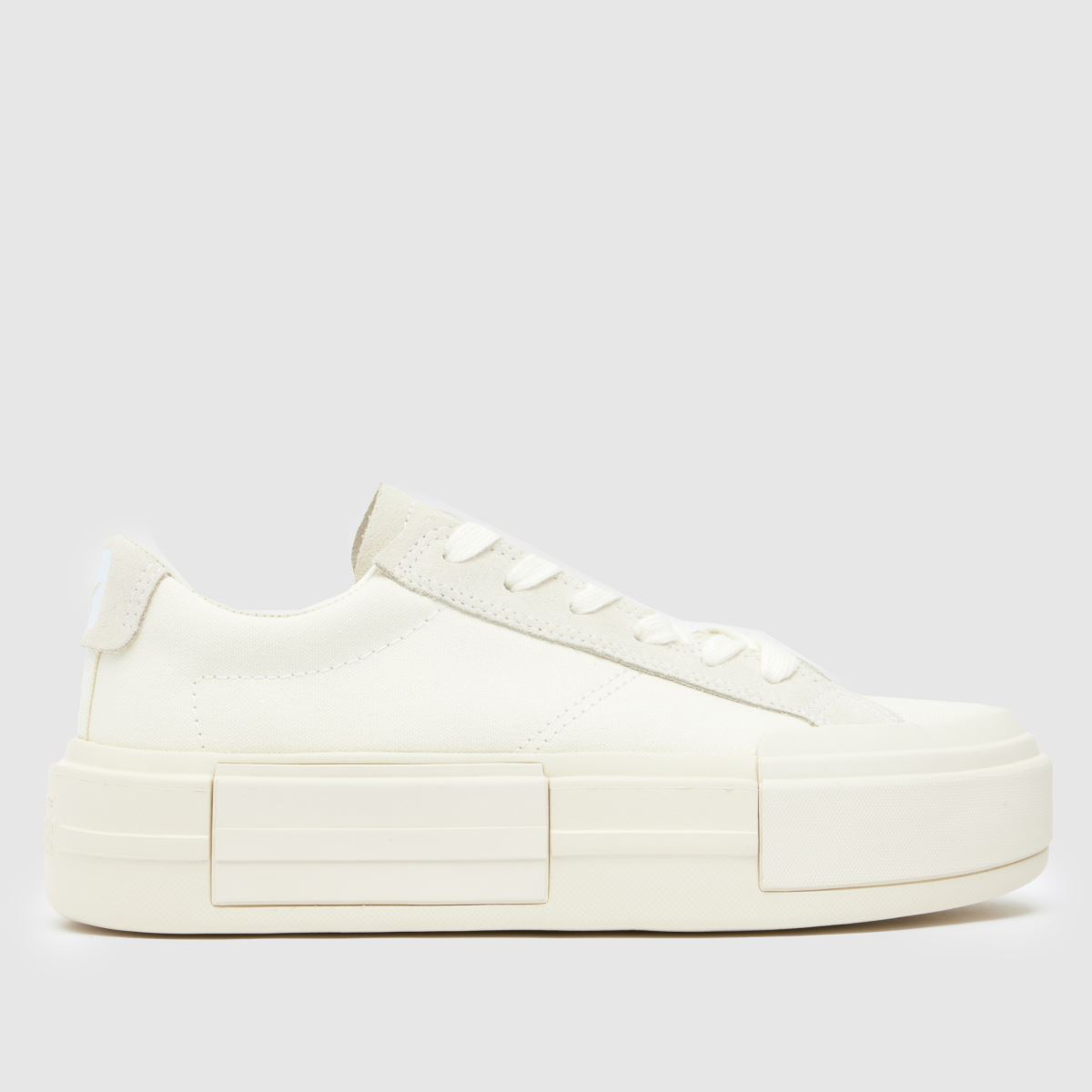 Converse – All Star Cruise – Vita sneakers med lädermotiv