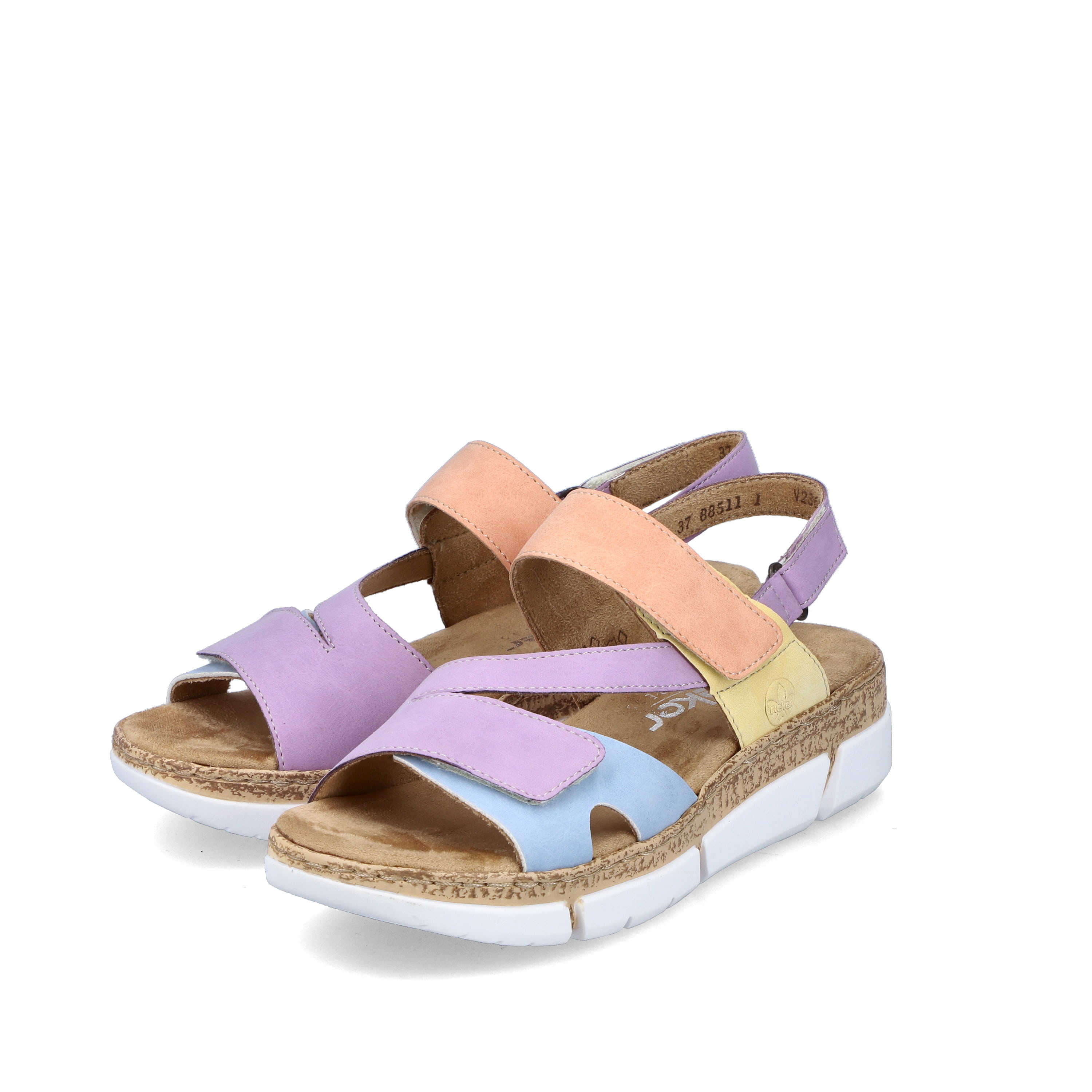 Rieker Damen Riemchensandalen hellbeige