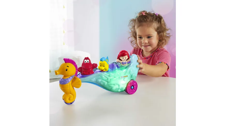 Prinzessin Arielles aufleuchtende Meereskutsche von Little People