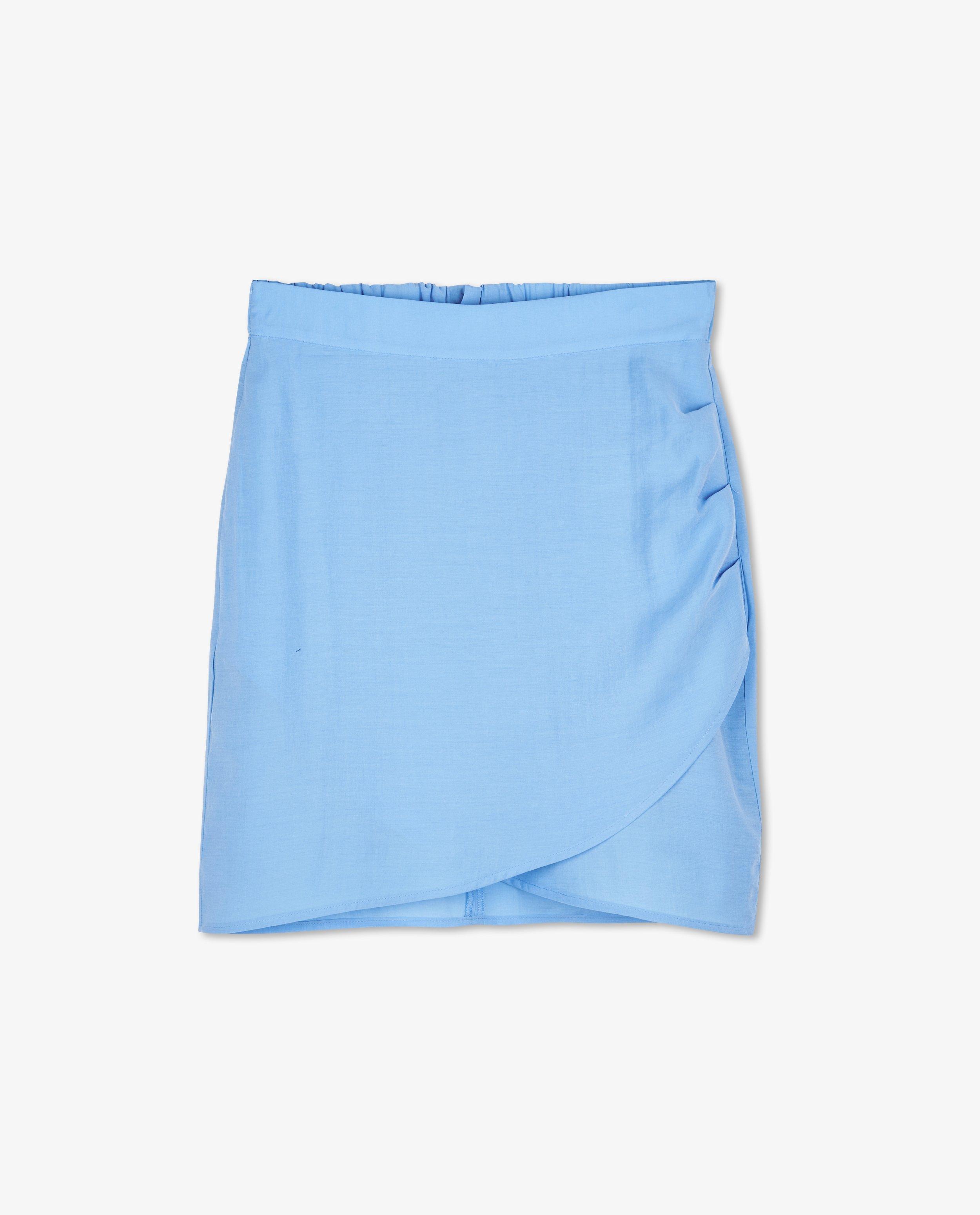 Sora Blue szoknya rakott mintával