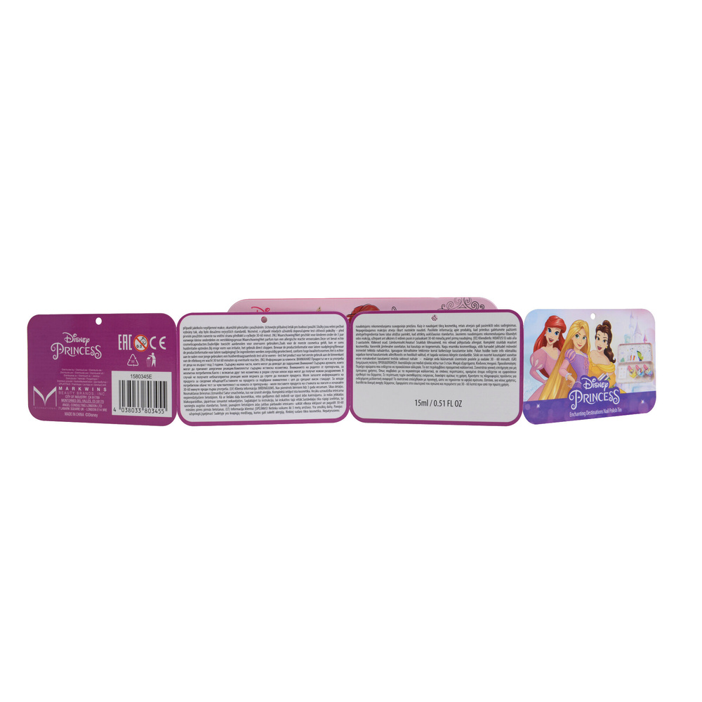 Disney Princess Enchanting Destinations Nail Polish Tin Coffret de maquillage