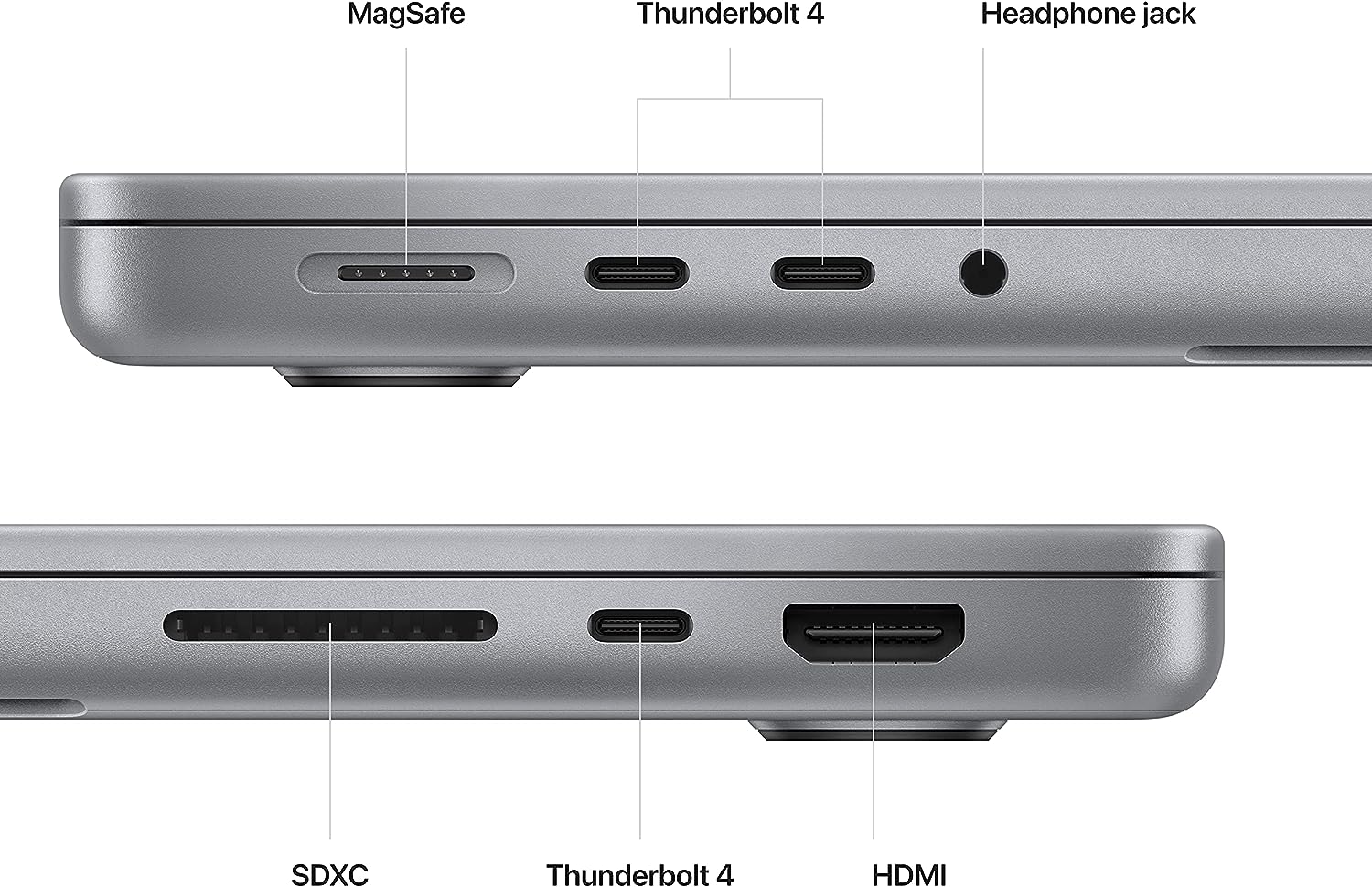 Apple 2023 MacBook Pro Laptop M2 Pro chip with 10‑core CPU and 16‑core GPU: 14.2-inch Liquid Retina XDR Display, 16GB Unified Memory, 512GB SSD Storage. Works with iPhone/iPad; Space Gray