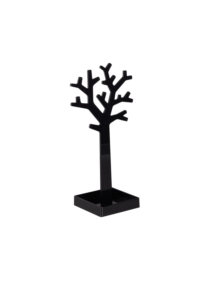relaxdays 2er-Set: Schmuckständer Baum in Schwarz/Weiß günstig kaufen onesize