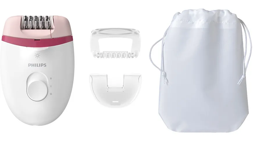PHILIPS Epilierer Satinelle Essential Kompakter BRE255/00