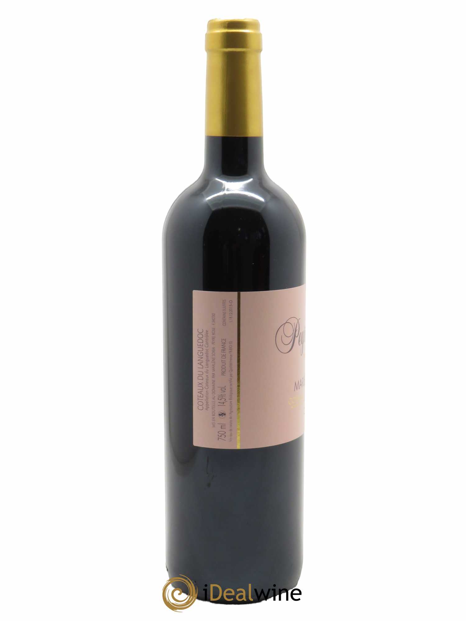Vin de France (anciennement Coteaux du Languedoc) Peyre-Rose Marlène n°3 Marlène Soria  2006 - Lot de 1 Bouteille