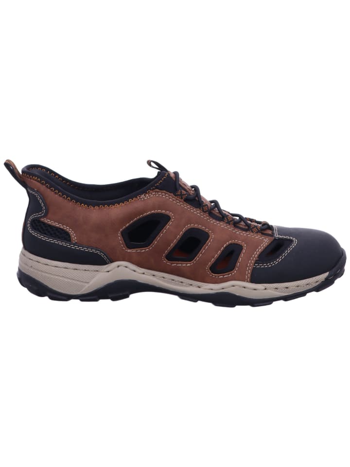rieker Herren Halbschuhe  in Braun günstig kaufen