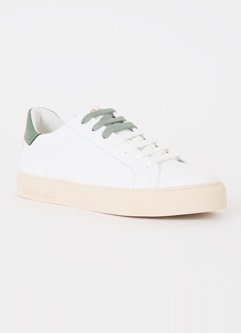 Hide&Jack Essence Cloud leather sneaker with crocodile texture
