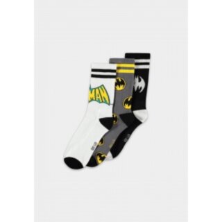 Batman - Sport Socks (3er Pack) - 43/46