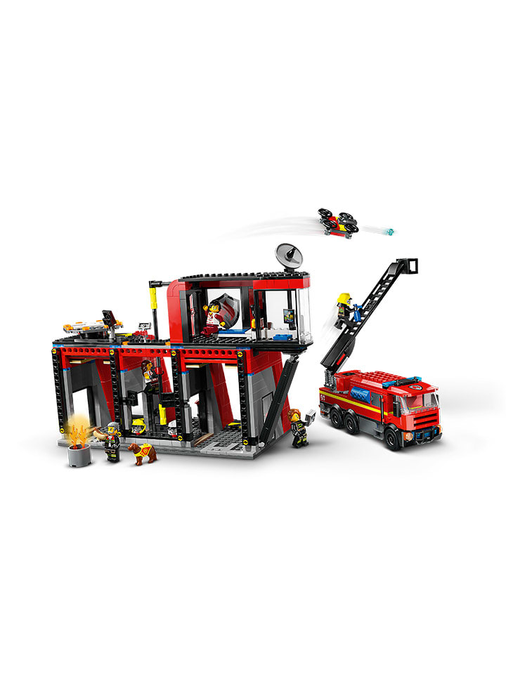 LEGO LEGO® City Feuerwehrstation mit Drehleiterfahrzeug - ab 6 Jahren günstig kaufen onesize