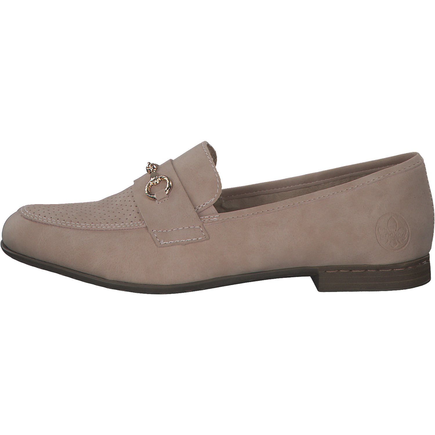 Rieker 51760, Mokassins, Damen, altrosa