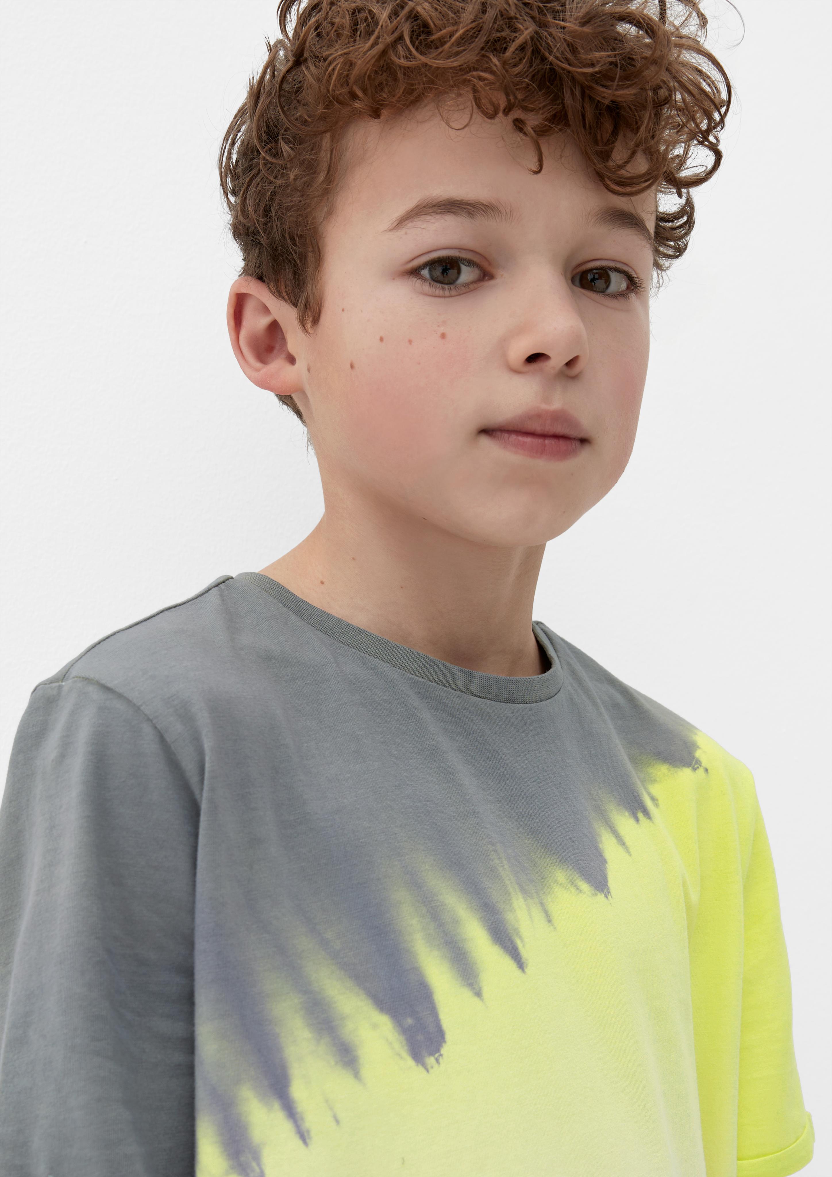 T-Shirt mit Dip Dye  2128287-9255