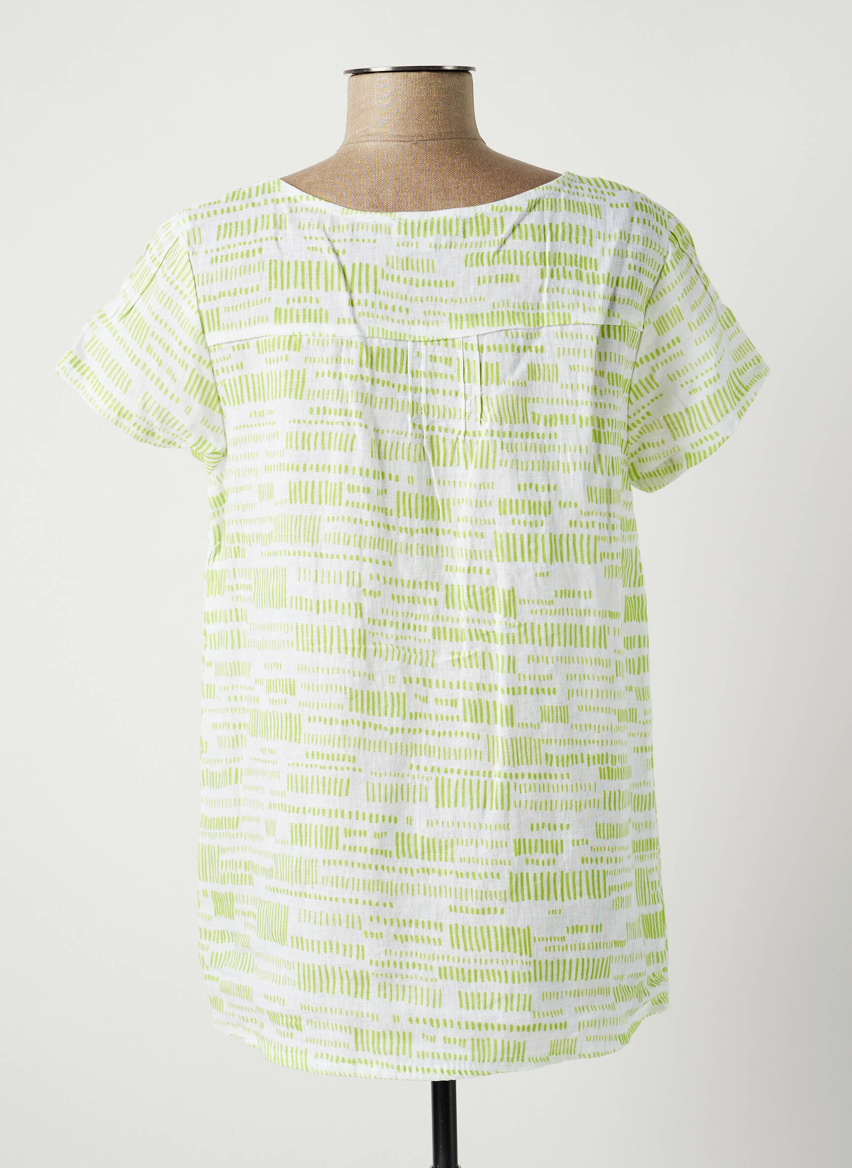 Agathe   Louise Tuniquemanchecourte Femme couleur vert