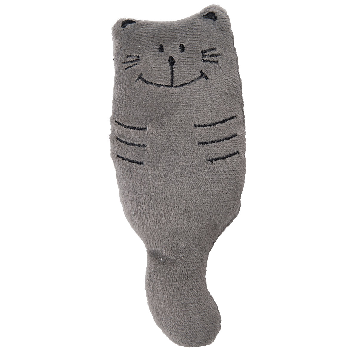 Aumüller Katzenspielkissen Plüschkatzen, 3er Set