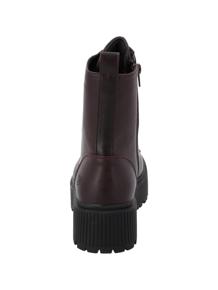 palado Schnürstiefel in bordeaux günstig kaufen