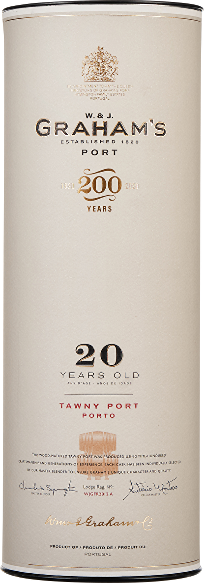 Graham’s Tawny Port 20 YO in Tube