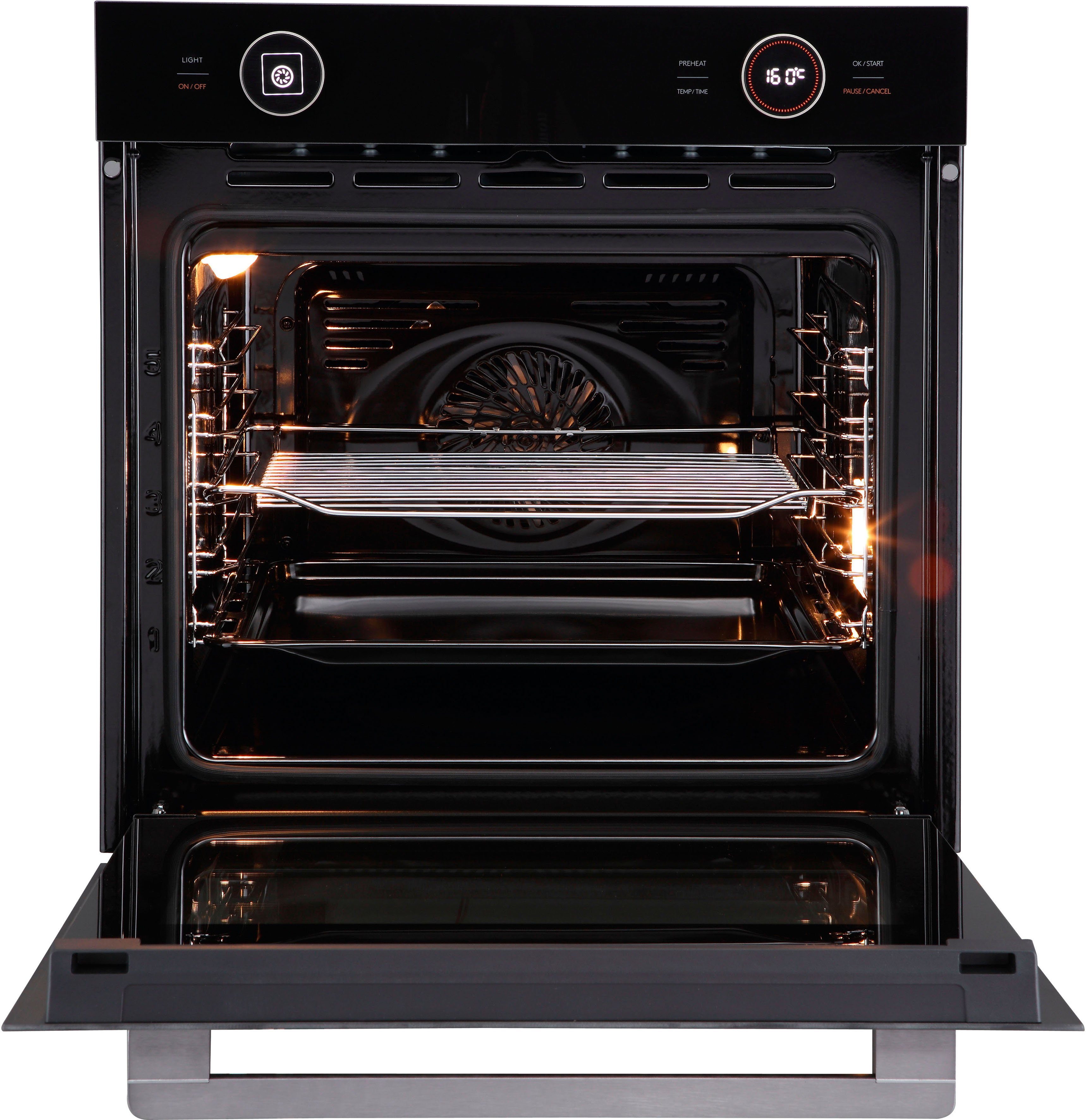 Hanseatic Einbaubackofen HBO7213A1