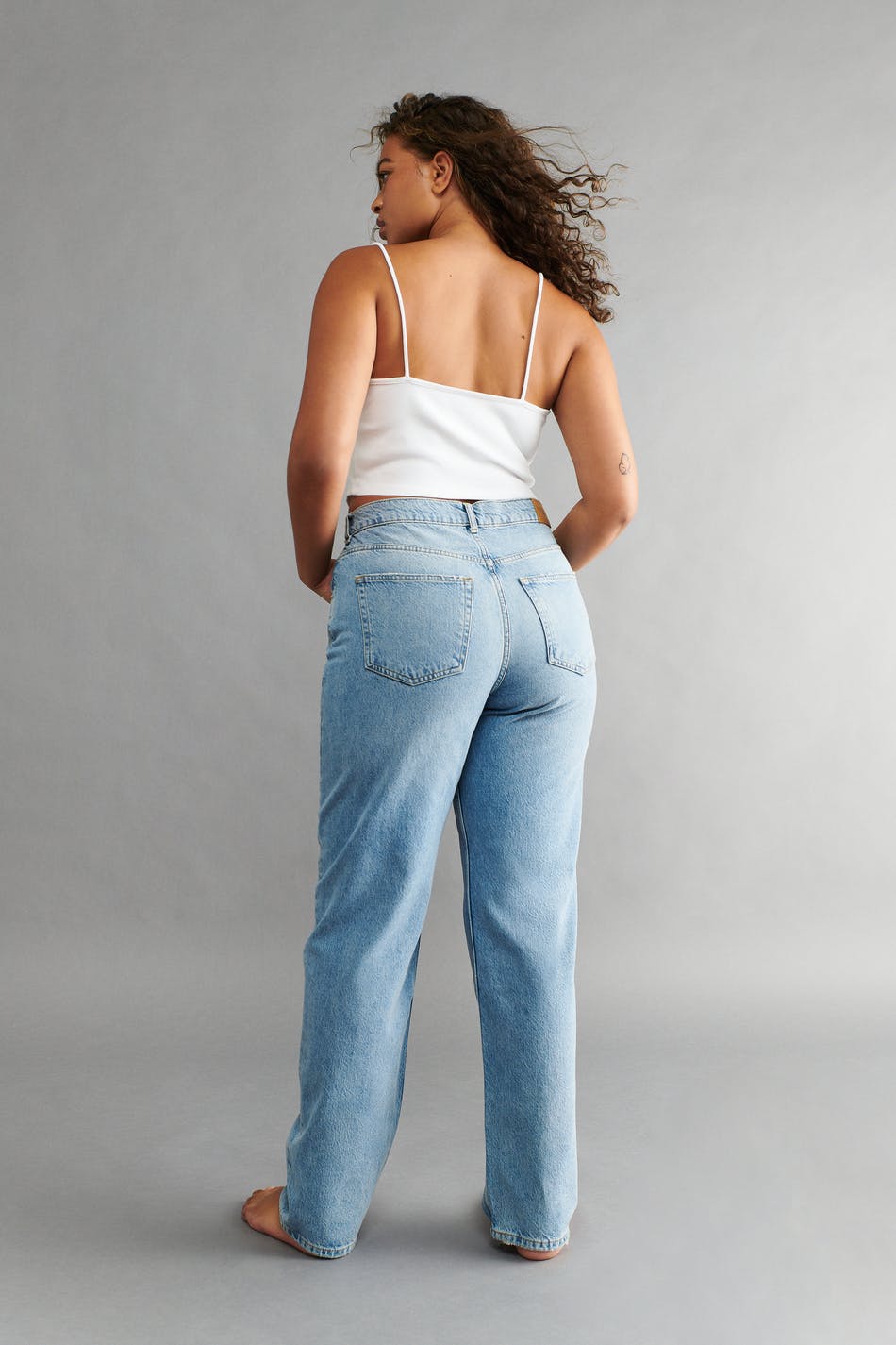90s high waist jeans
