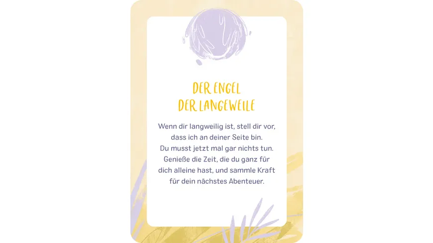 Beschützt und behütet. 25 Schutzengelkarten