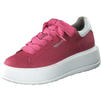 Tamaris Plateau Sneaker in pink