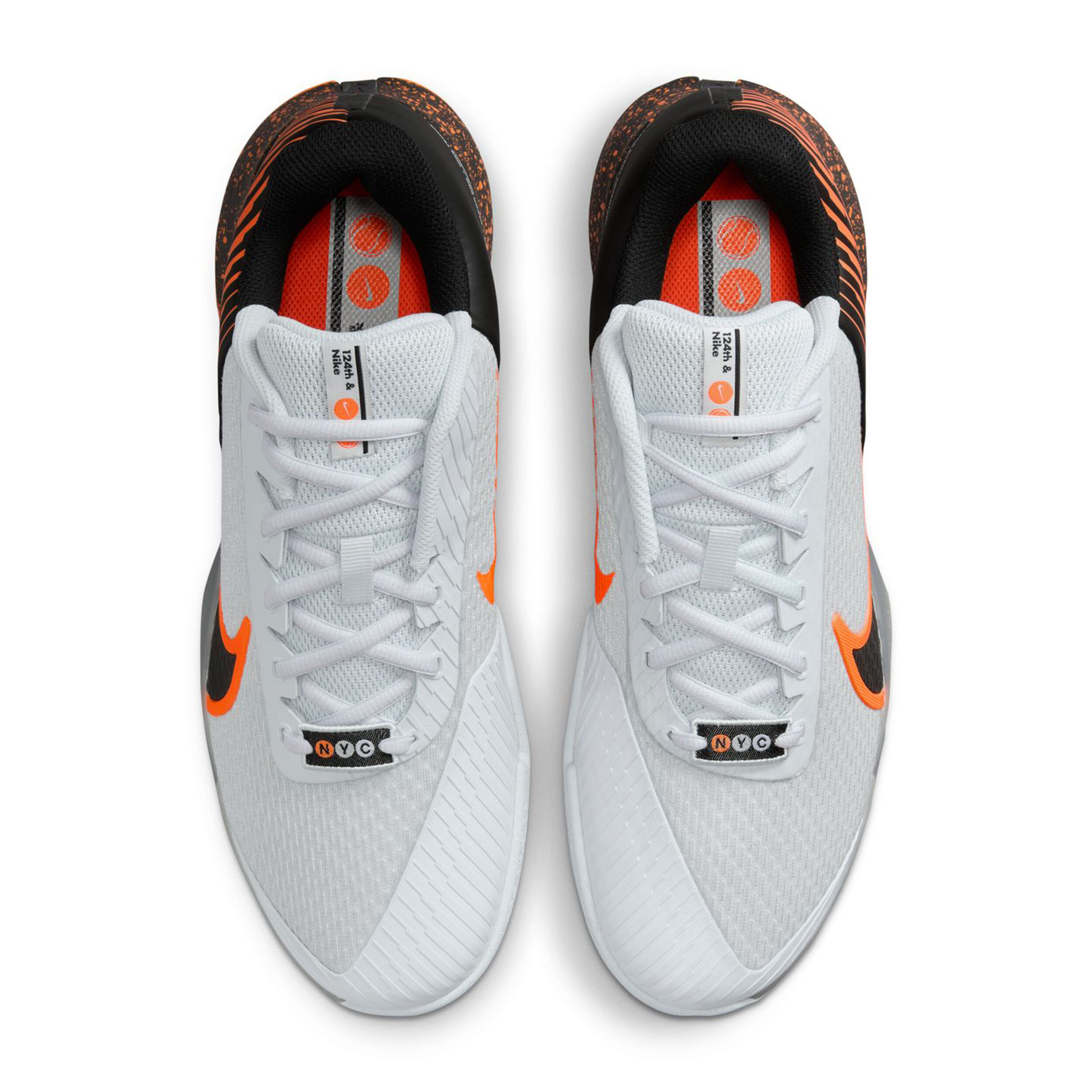 Zoom Vapor Pro 2 Premium Sandplatzschuh Herren - Weiß, Orange