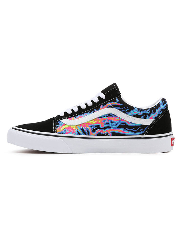 Vans Leder-Sneakers in Schwarz günstig kaufen