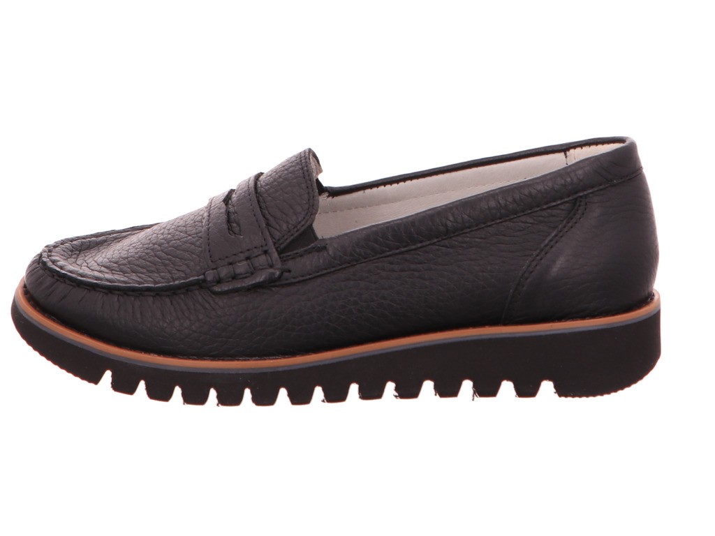 WALDLÄUFER Sportliche Slipper schwarz 926518