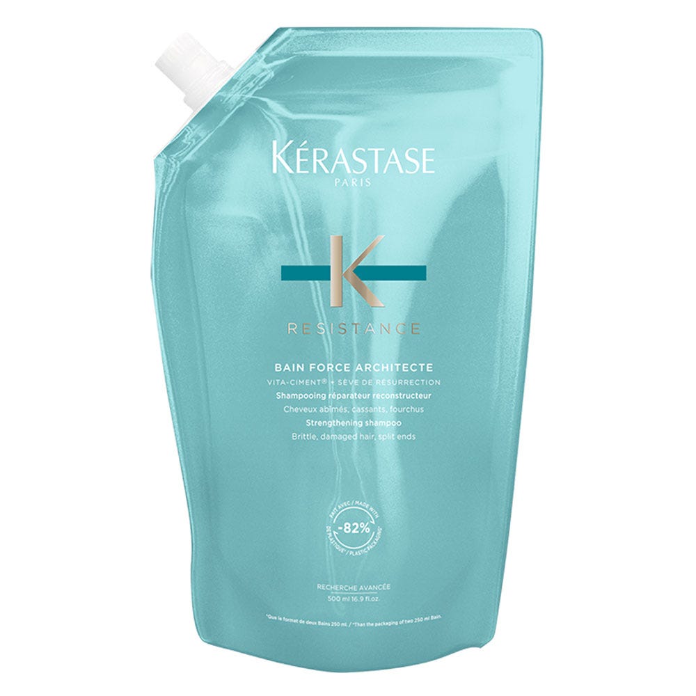 Kérastase Résistance Bain Force Architecte Refill Pouch 500 ml