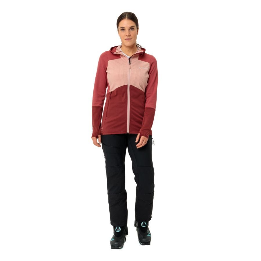 Monviso Grid Fleece Jacke Damen