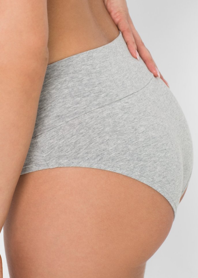 Umstandspanty mit Bio-Baumwolle (3er Pack)