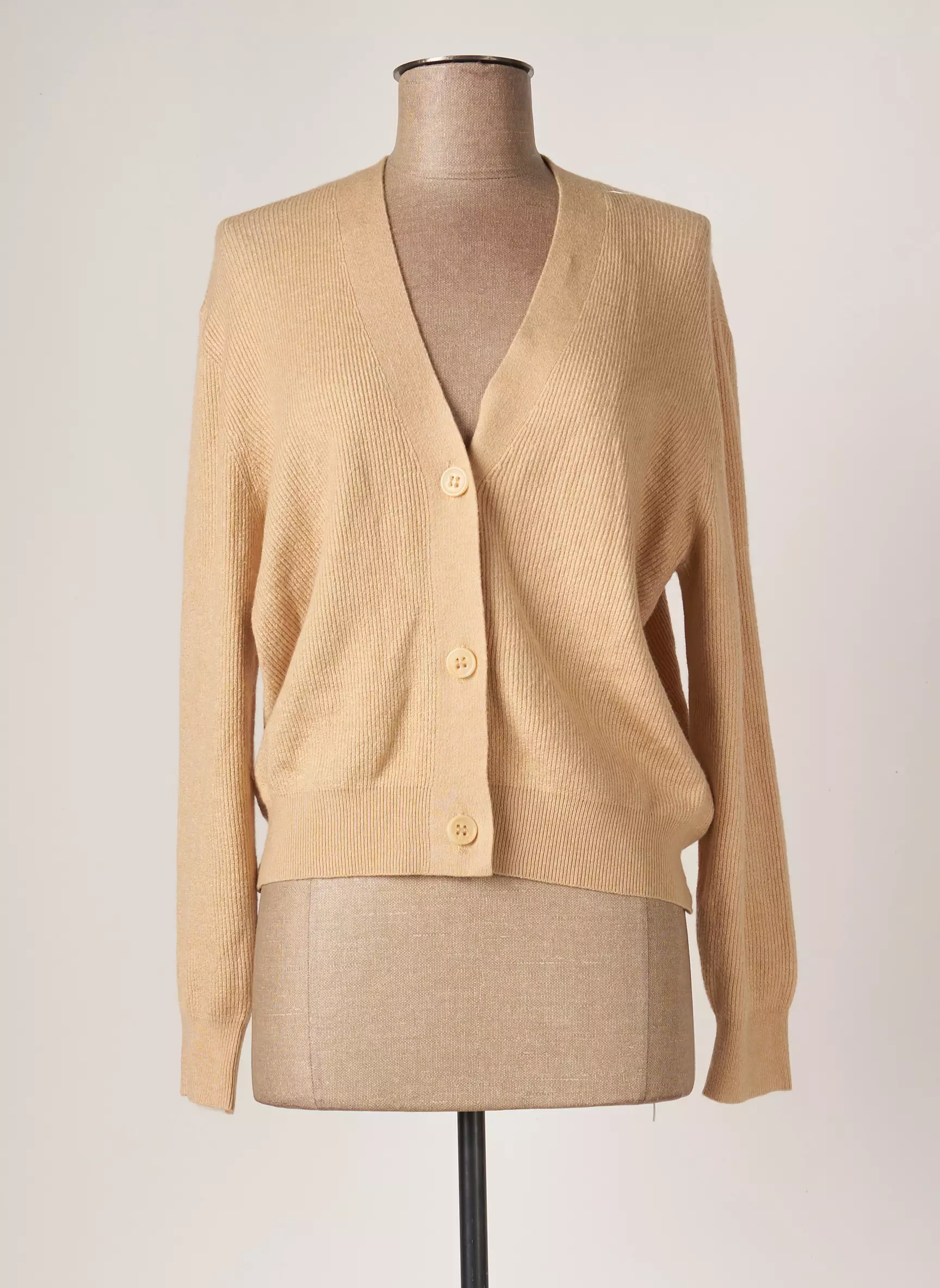 Street One Cardigans Femme couleur beige