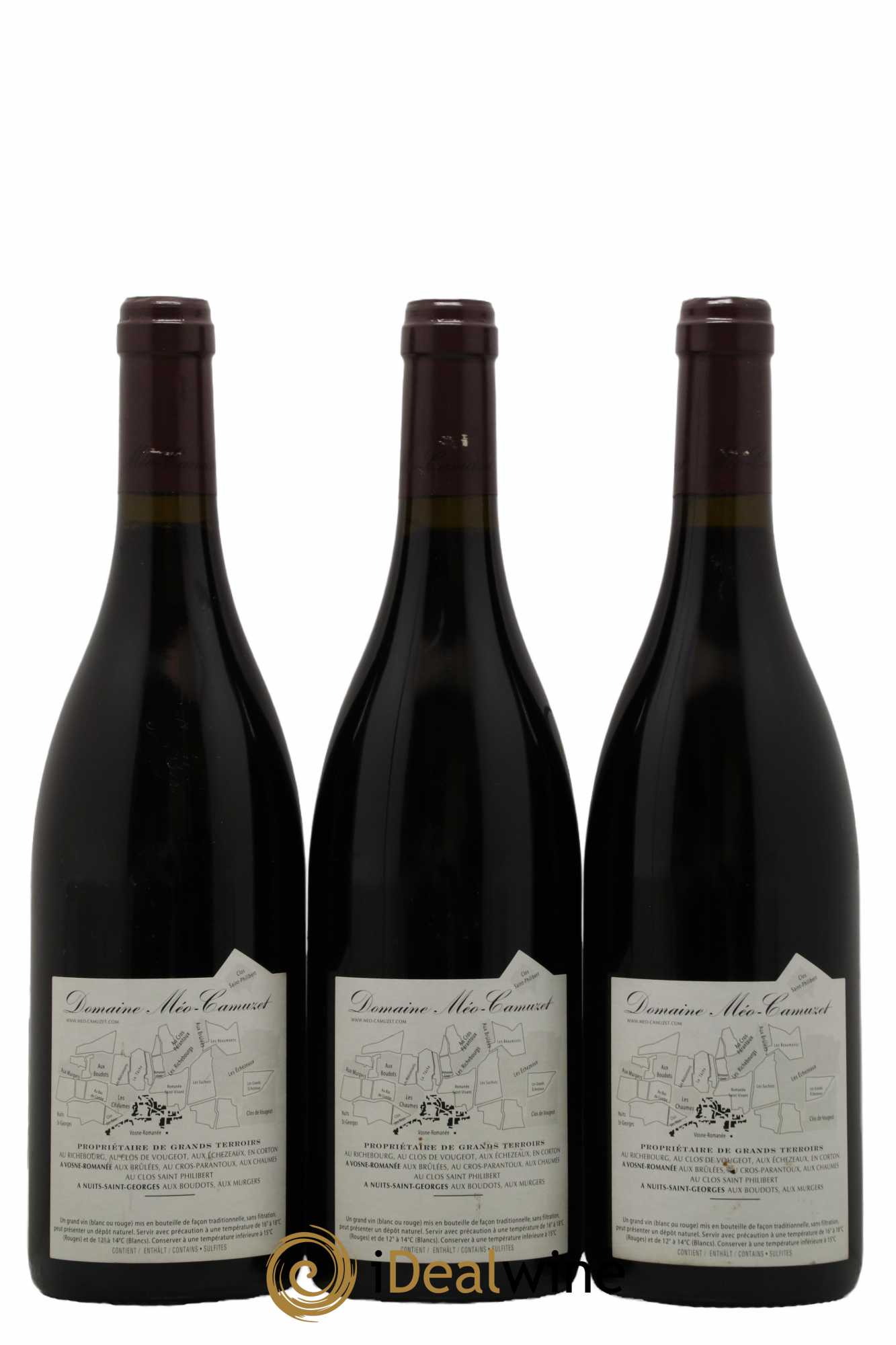 Corton Grand Cru La Vigne au Saint Méo-Camuzet (Domaine)  2014 - Lot de 3 Bouteilles