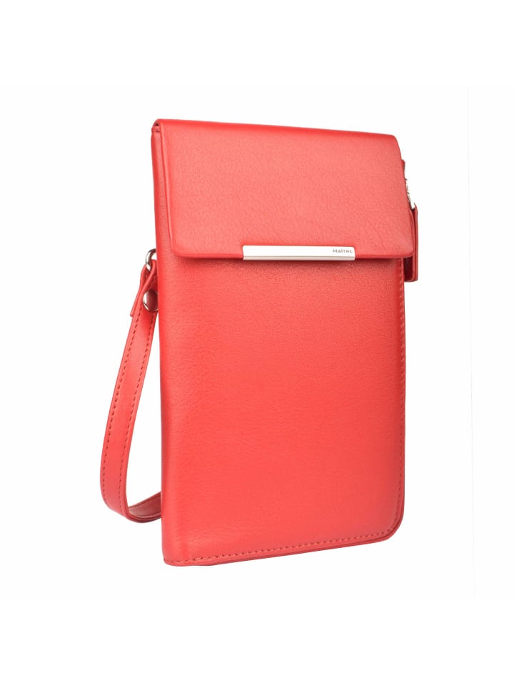 Maître Handytasche 'Belg Margarete in Rot 11 x 18 x 1,5 cm' günstig kaufen onesize