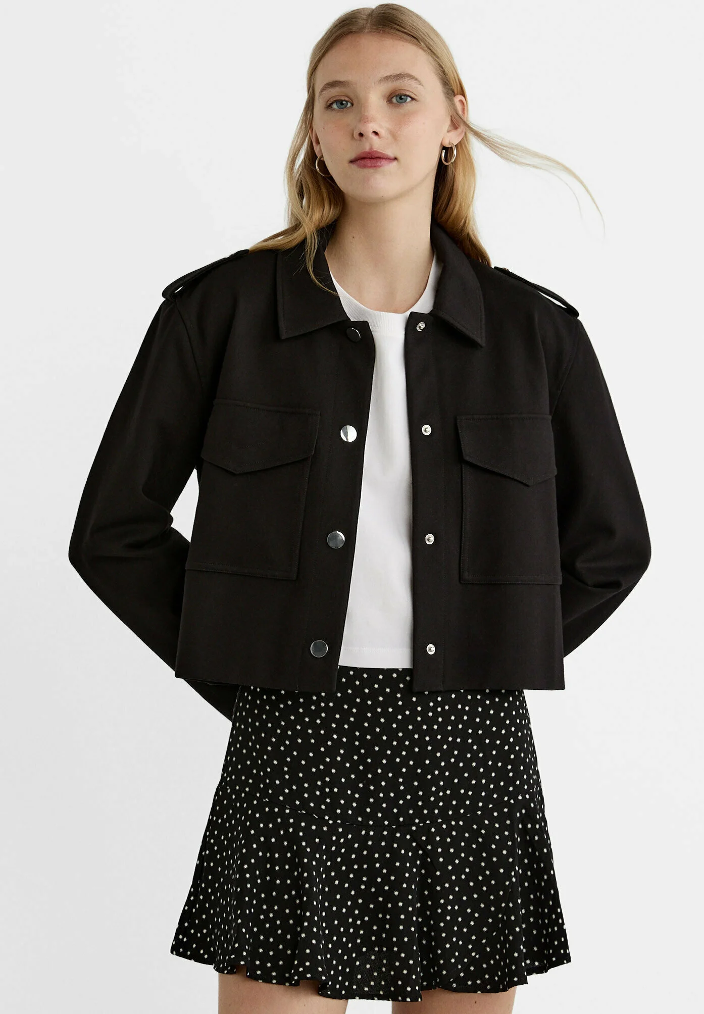 Stradivarius HIGH FLOWING - Falda campana